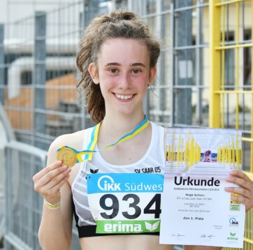 Saarrekord für Maja Schorr