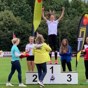 Gold für Maja Schorr bei DM U16 über 300 m