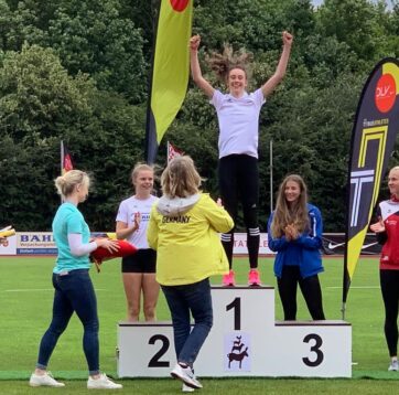 Gold für Maja Schorr bei DM U16 über 300 m
