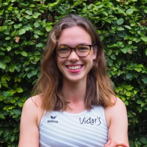 Lea Halmans mit EM-Norm im Stadion Kieselhumes