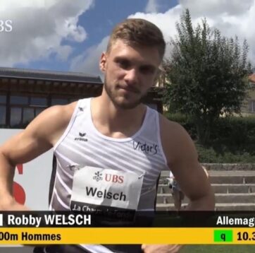 Robby Welsch haarscharf am Saarrekord vorbei