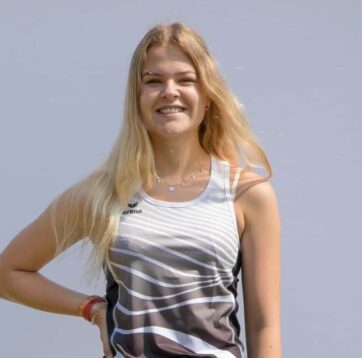 Anna-Sophie Schmitt überrascht mit Silber im Hochsprung bei Jugend-DM
