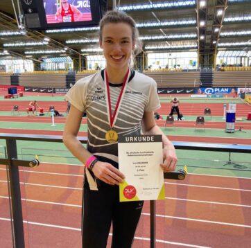 Bronze für Lea Halmans bei DM in Dortmund