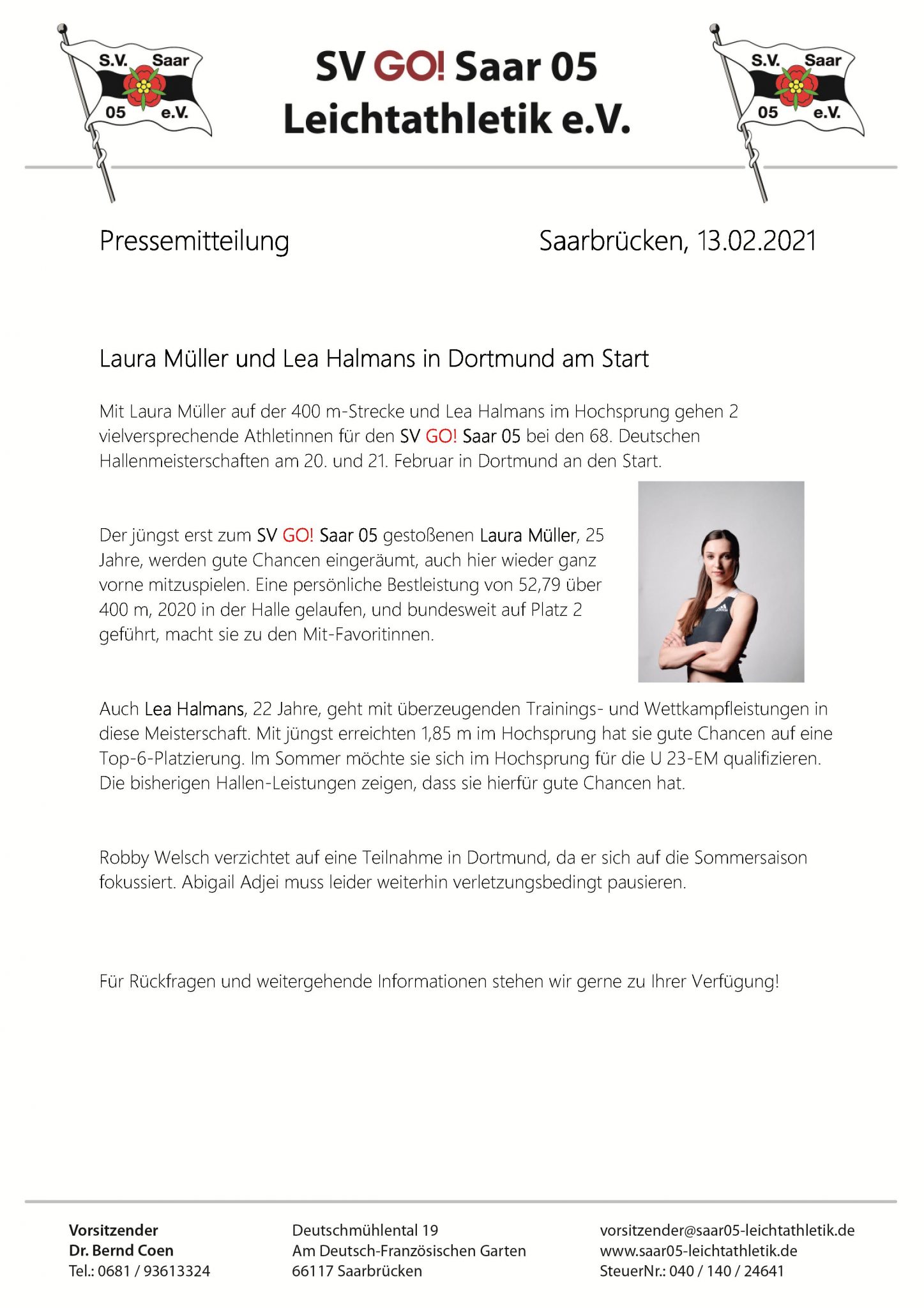 Du betrachtest gerade Laura Müller und Lea Halmans in Dortmund am Start