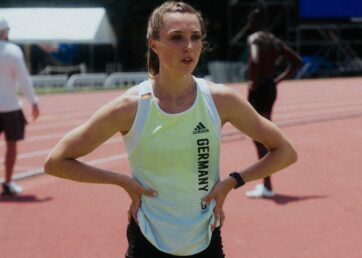 Laura Müller stark über 400 m