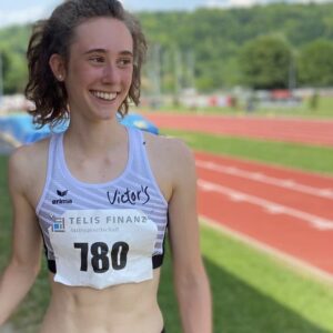 Maja Schorr mit 4×400 m Staffel im Endlauf der U20-EM