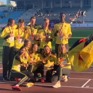 Maja Schorr Europameisterin mit 4×400 m Staffel in Weltjahresbestzeit