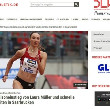 Flotter Saisoneinstieg von Laura Müller und schnelle Hürdenzeiten in Saarbrücken