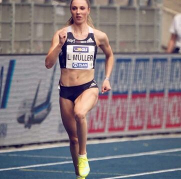 Laura Müller mit guter Steigerung über 200 und 400 m