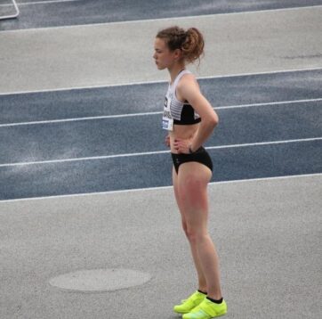 Bronze im Hochsprung für Lea Halmans, Anna-Sophie Schmitt Vierte