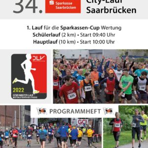 34. Sparkassen City-Lauf: Programmheft und Laufstrecke