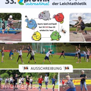 Ausschreibung 33. prowin Kinderolympiade veröffentlicht