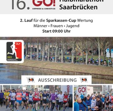 Zufriedene Teilnehmer beim 16. GO! Halbmarathon