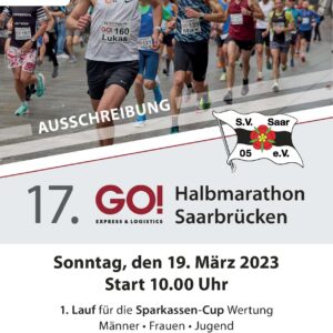 Streckenverlauf 17. GO! Halbmarathon eingestellt