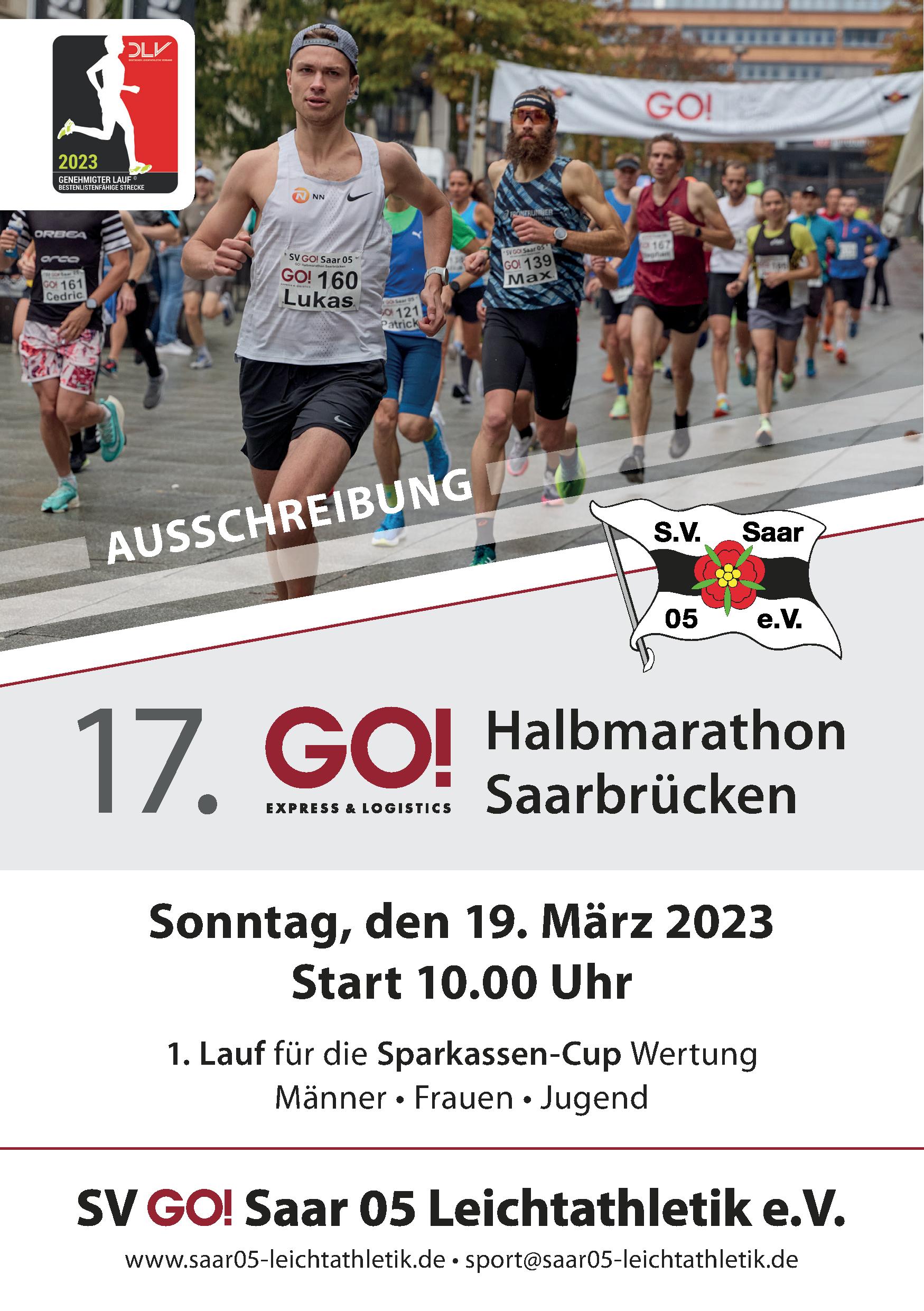 Mehr über den Artikel erfahren Ergebnisse 17. GO! Halbmarathon