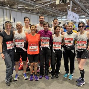 Erfolgreiche Teilnahme am Hamburg-Marathon