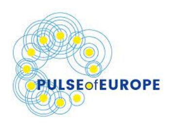 Staffellauf für Demokratie und Freiheit – Pulse of Europe