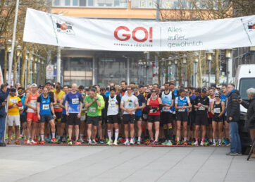 Tanja Neubert und Steffen Justus siegen bei GO! Halbmarathon