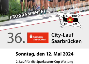 36. Sparkassen City-Lauf: Programmheft erschienen