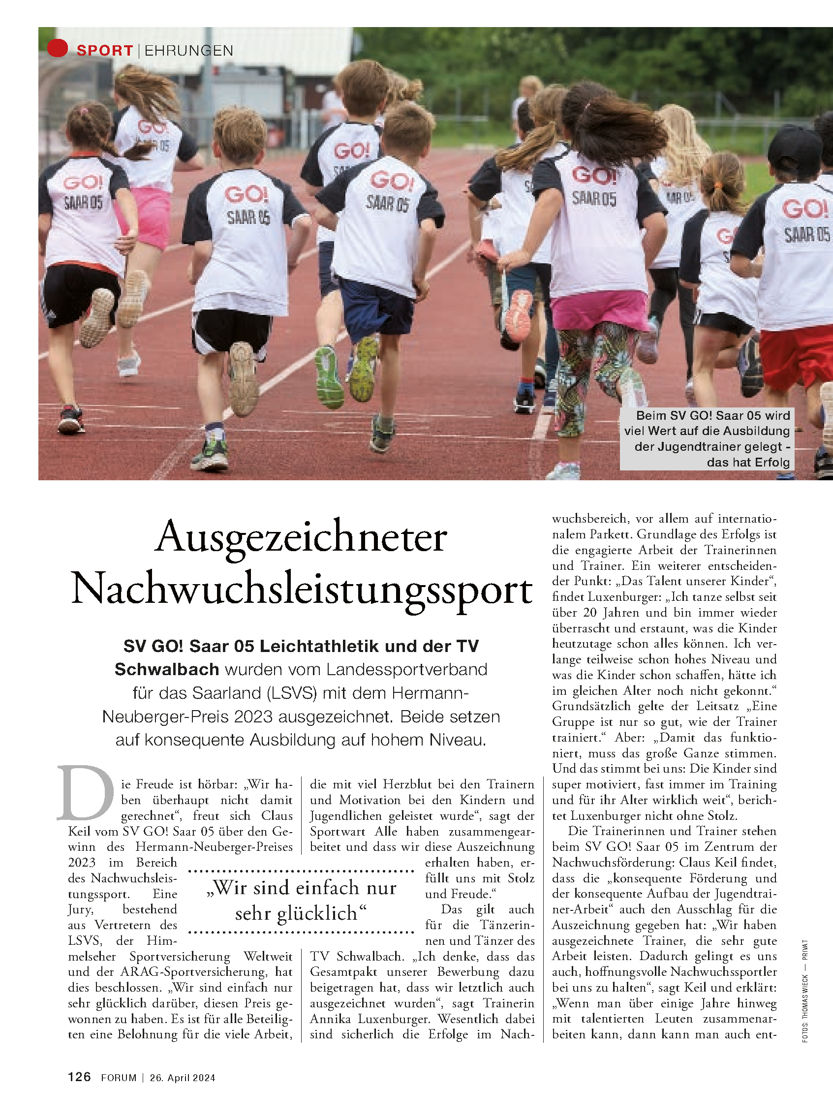 Du betrachtest gerade Ausgezeichneter Nachwuchsleistungssport