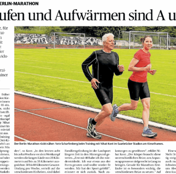 Einlaufen und Aufwärmen sind A und O