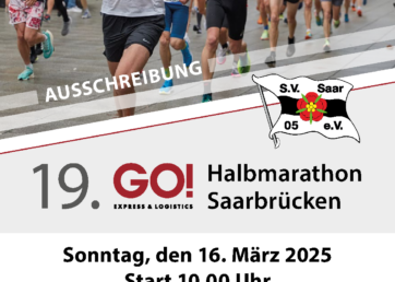 Anmeldung 19. GO! Halbmarathon freigeschaltet