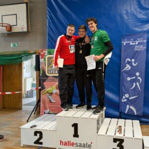 Gold im Hammerwurf für Timo Port bei Winterwurf-DM