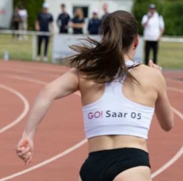 Maja Schorr und Ksenia Helios bei DM in Dresden
