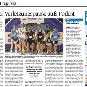 Aus der Verletzungspause aufs Podest – SZ vom 20.05.25