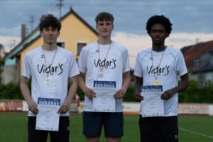 SLB Meister 3x1000m 2025 Lucca Agostini Vincent Sempruch Abie Hensgen