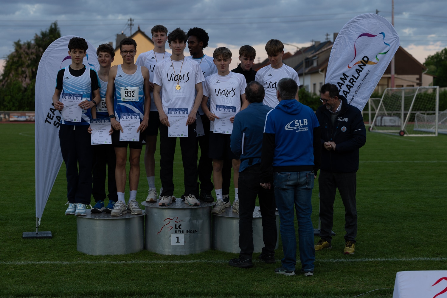 Siegerehrung SLB Msch 3x1000m 2025