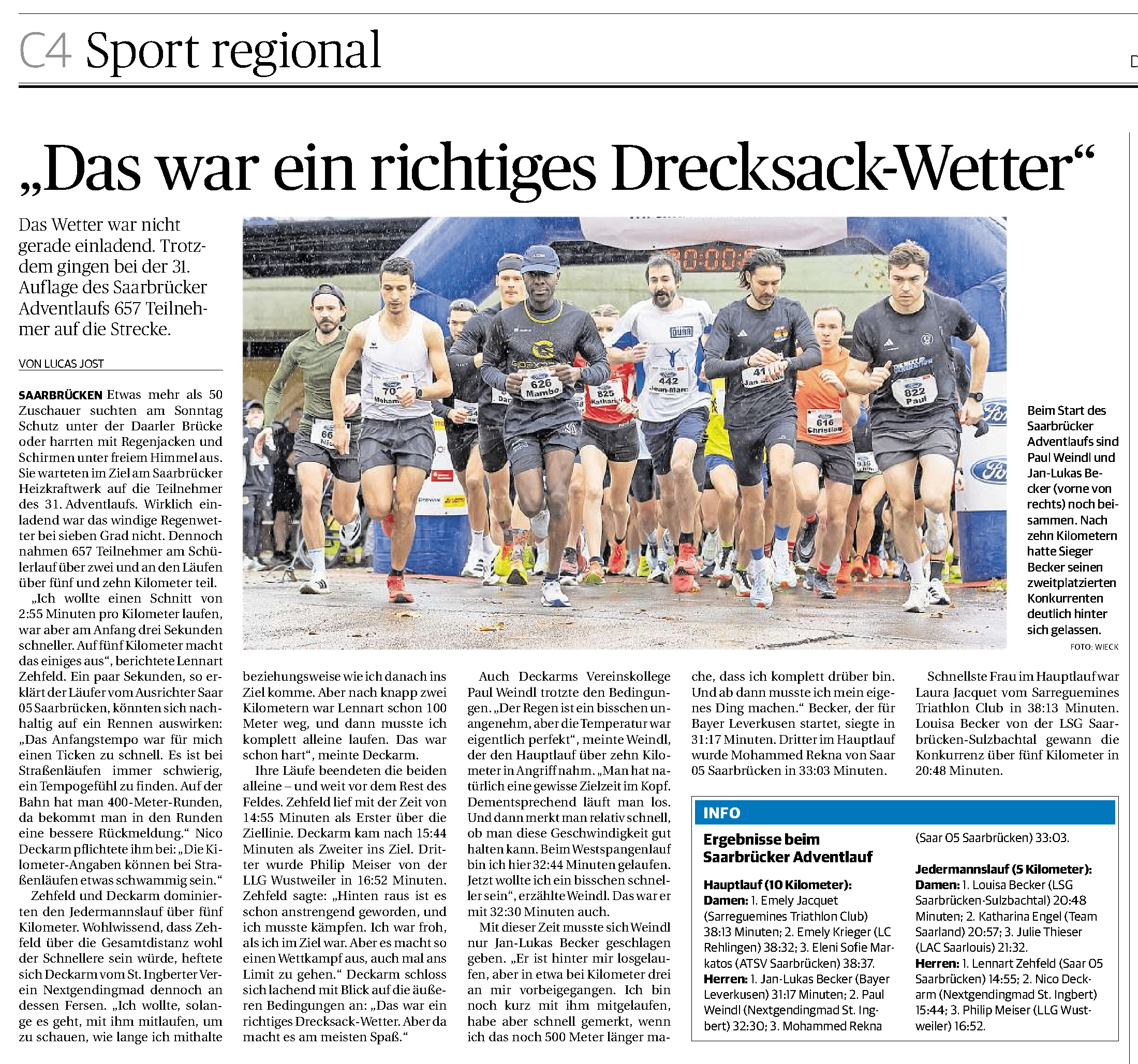 Du betrachtest gerade „Das war ein richtiges Drecksackwetter“